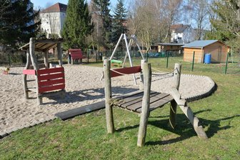 Neuer Abenteuer-Hotspot für Kinder: Spielplatz wird umgebaut - Für Bauarbeiten wird ein Spielplatz in Freiberg ab 23. März gesperrt.