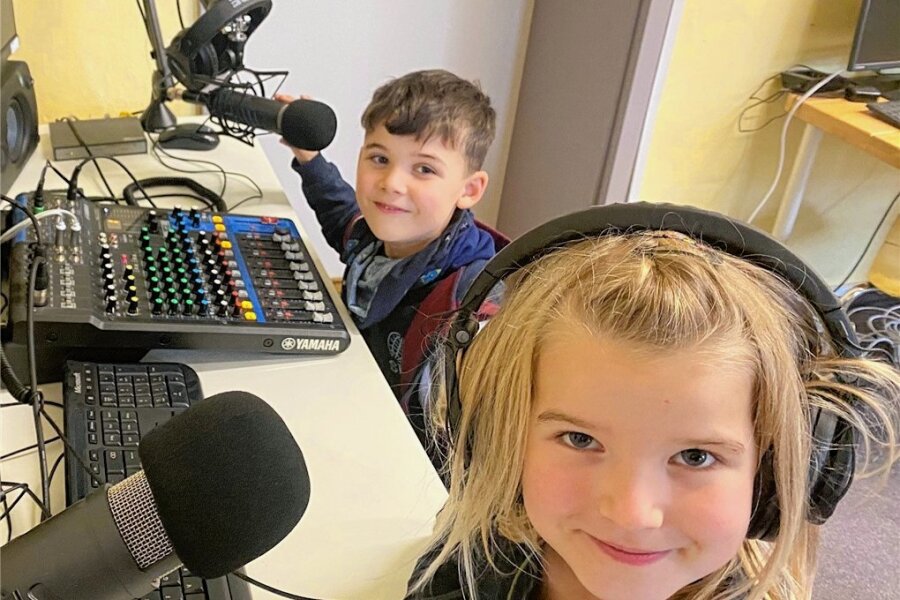 Neuer Anlauf für zweisprachige Grundschule in Frankenberg - Das Ganztagsangebot Schulradio ist bei den Kindern der Grundschulen der Saxony International School besonders beliebt. 