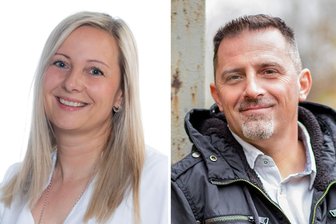 Neuer Anlauf nach annullierter Bürgermeisterwahl im Erzgebirge: Zwei Kandidaten, fünf Fragen - Stellen sich den Auerbacher Wählern: Vize-Bürgermeisterin Anja Prietzel und Unternehmer Rocco Lämmel.