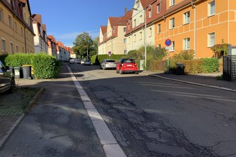 Neuer Asphalt für Zwickauer Pestalozzistraße - 350 Meter der Pestalozzistraße werden saniert.