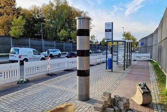 In Chemnitz gibt es an der Ecke Zschopauer Straße/Georgistraßeeinen neuen Blitzer.