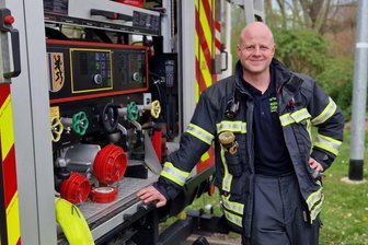 Neuer Chef der Langenbernsdorfer Feuerwehr ist ein Profi - Kevin Germuhl ist neuer Chef der Ortsfeuerwehr Langenbernsdorf. Sein Stellvertreter ist Christoph Spranger.