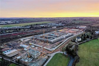 Neuer Chef für Zwickauer Gefängnis kommt aus Thüringen - Die Baustelle des Gefängnisses in Zwickau-Marienthal.
