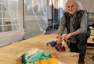 Neuer Drache "schlüpft" jetzt in Bermsgrün -