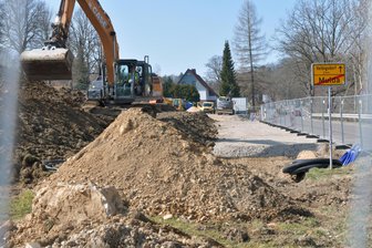 Neuer Einkaufsmarkt in Mulda: Das ist der Stand der Dinge - Auf der Baustelle für den Pennymarkt am Ortsausgang Mulda gehen die Arbeiten voran.
