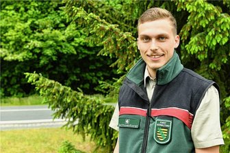Neuer Leiter des Forstreviers Freiberg kommt aus Großhartmannsdorf - Felix Pierschel aus Großhartmannsdorf ist der neue Revierleiter des Forstreviers Freiberg.