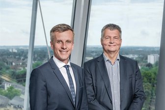 Neuer medizinischer Geschäftsführer am Klinikum Chemnitz - Der neue und der alte medizinische Geschäftsführer: Prof. Martin Wolz (links) und Prof. Ralf Steinmeier