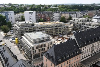 Neuer Mieter am Getreidemarkt: Münchner Hotel-Start-up setzt auf Chemnitz - Neben Rewe und der Diakonie Sachsen zieht der Aparment-Vermieter Limehome in den Neubau am Getreidemarkt ein.