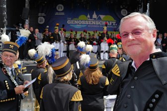 Neuer Musikdirektor beim Bergmusikkorps Saxonia Freiberg: Können Sie Blasmusik, Herr Rögner? - Wolfgang Rögner ist neuer Musikdirektor des Bergmusikkorps Saxonia Freiberg.
