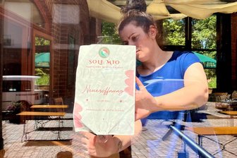 Neuer Name für „Alte Remise“: Restaurant am Zwickauer Johannisbad öffnet als „Sole mio“ - Der Termin ist fix: Am 1. August eröffnet Severxhane Rexhepi in der früheren „Alten Remise“ am Johannisbad ihr Restaurant „Sole mio“.