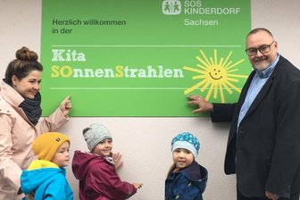 Neuer Name strahlt von der Tagesstätte ins Land -