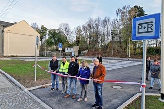 Neuer Parkplatz eingeweiht -