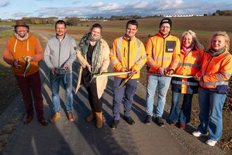 Neuer Radweg im Vogtland fertiggestellt: Kauschwitzer kommen jetzt sicherer zum Einkauf -