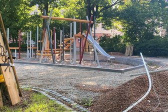 Neuer Spielplatz auf dem Kaßberg: Jetzt gibt es nicht einmal mehr ein Datum für die Eröffnung - Seit zwei Monaten warten die Kaßberger auf ihren neuen Spielplatz.