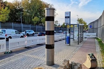 Neuer stationärer Blitzer an der B 174 - In Chemnitz gibt es an der Ecke Zschopauer Straße/Georgistraßeeinen neuen Blitzer. 