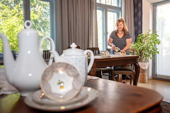 Neuer Verein in Burgstädt: Wer hinter dem Bunten Forum steckt - Der Kleine Salon im Christophorushaus in Burgstädt. Dort trifft sich das Bunte Forum.