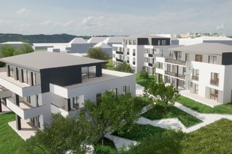 Neuer Wohnpark in Zentrumsnähe geplant - So könnte die neue Wohnanlage einmal aussehen, sofern sich genug Investoren - sprich Kaufinteressenten - finden und eine Baugenehmigung erteilt wird. 