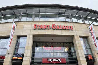Neues Angebot in der Plauener Stadt-Galerie - Im Untergeschoss der Stadt-Galerie ist eine digitale Leinwand installiert worden, auf der die Besucher kreativ werden können.