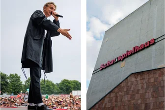 Neues aus der Gerüchteküche: Rettet Kraftklub das Chemnitzer Schauspielhaus? - Kraftklub-Sänger Felix Kummer, aufgegebenes Schauspielhaus: C the closed?