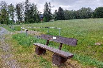 Neues Baugebiet für Hammerbrücke erneut Thema im Gemeinderat Muldenhammer - Das geplante Baugebiet am Unteren Floßgraben in Hammerbrücke. Hier soll ein Eigenheimstandort entstehen.