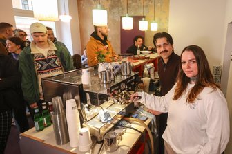 Neues Café auf Chemnitzer Sonnenberg eröffnet am Samstag - Miguel Grincho und Virginia Hunger eröffnen am Samstag ihr Café auf dem Sonnenberg.