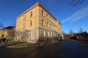 Neues Depot für Kunstsammlungen Zwickau: Gemälde-Zuganlage für sichere Lagerung - Im Haus vier des Verwaltungszentrums wird ein Depot für die Kunstsammlungen Zwickau eingerichtet.