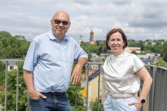 Neues Duo: Diese Frau mischt jetzt in der Diakonie Auerbach mit – „Sie zeichnet ein hohes Maß an Empathie aus“ - Das neue Führungsduo der Diakonie Auerbach: Alexander Flachsbart und Katja Wiedemann, die seit Juni dem Vorstand des Vereins angehört.