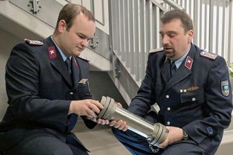 Neues Feuerwehrdepot erhält eine Zeitkapsel zur Fertigstellung - 