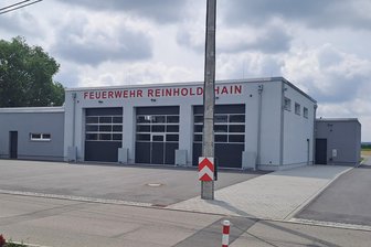 Neues Feuerwehrhaus in Glauchau: Eröffnungstermin steht fest - Am 11. Juni wird das neue Gerätehaus in Reinholdshain eröffnet.