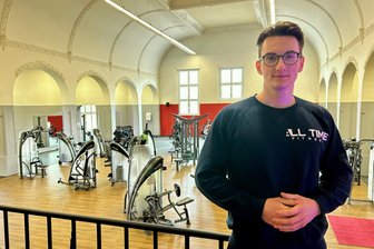 Neues Fitnessstudio im Erzgebirge: 24 Stunden, 7 Tage die Woche geöffnet - Tim Schalling ist froh, dass es einen Standort von All Time Fitness in Olbernhau gibt.