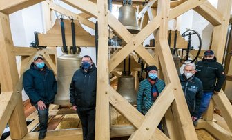 Neues Geläut der Kirche in Lengefeld erklingt erstmals -