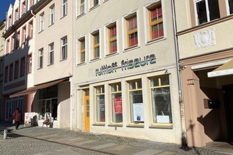 Vodafone-Geschäft am Markt in Mittweida
