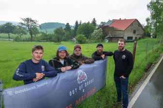 Neues Musikfestival in Lichtenstein will „schläfrige Ecke“ rocken - Anton Kluge, Lukas Tischendorf, Raphael Winkler, Simeon Neef und Lukas Thriemer (v. l.) vor der Thriemerwiese: Hier soll es am 23. Mai rund gehen.