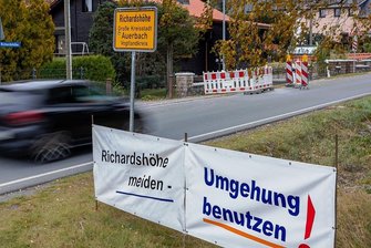Neues von der Richardshöhe: Protestplakat doch nicht geklaut - Hat in Reumtengrün für Verwirrung gesorgt: das mittlerweile verschwundene Protestplakat an der Richardshöhe.