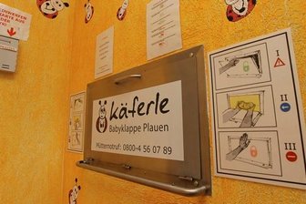 Neugeborenes in Plauener Babyklappe abgegeben -