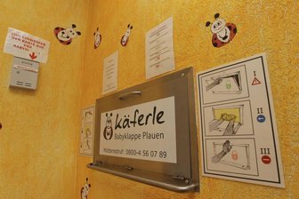 Neugeborenes in Plauener Babyklappe abgelegt - In der Plauener Babyklappe ist Sonntagnacht ein neugeborener Säugling abgelegt worden.