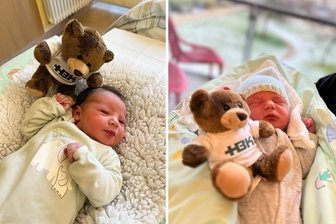 Neujahrsbabys am Zwickauer HBK kommen einen Tag später – welche Namen sind in der Stadt am beliebtesten? - Die Neujahrsbabys am HBK ließen sich Zeit und kamen erst am 2. Januar zur Welt: Martha (links) und Pepe.