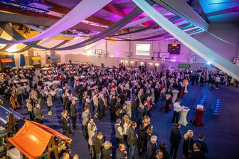 Neujahrsempfang in Mittweida: Drei Gruppen erhalten eine Spende - Rund 400 Gäste kamen zum Neujahrsempfang in Mittweida.