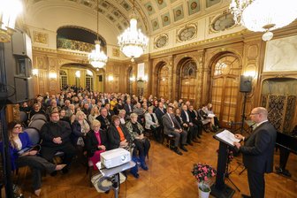 Neujahrsempfang in Waldenburg: Welche Sorgen die „schönste Stadt im Muldental“ mit ins neue Jahr schleppt - Rund 150 Gäste haben den Neujahrsempfang in Waldenburg verfolgt.