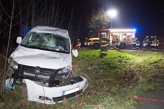 Neun Verletzte bei schwerem Unfall auf B169 -