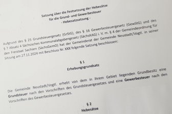Neustadt verzichtet auf Steuererhöhungen - Die neue Hebesätze-Satzung in Neustadt. Endgültigen Charakter hat das Druckwerk allerdings noch nicht.