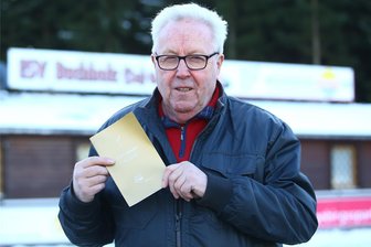 Neuwahl im Stadtsportbund Annaberg - Lothar Huß hat wegen seiner Verdienste bereits vom Landessportbund die Ehrennadel in Gold erhalten.
