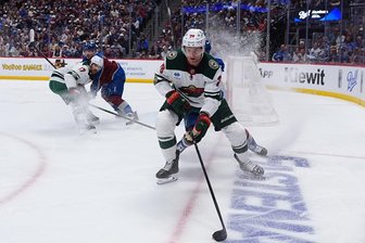 NHL: Minnesota trotz Sturm-Treffer vor Playoff-Aus - Nico Sturm traf für Minnesota zum zwischenzeitlichen Ausgleich. (Archivbild)