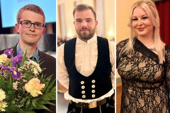 „Nicht einen Tag bereut“ – 70 neue Gesellen im Erzgebirge feierlich freigesprochen - Oliver Espig, Franz Aude und Leonie Hofmann (v. l.): Die drei jungen Erzgebirger haben sich aus Überzeugung für einen Job im Handwerk entschieden.