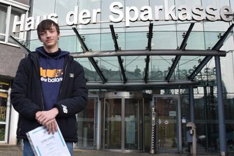 Niclas Fichtner erreicht herausragende Punktzahl beim Schülerquiz in Zwickau - Noch perplex vom guten Abschneiden: Niclas Fichtner.