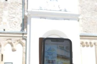 Nikolaikirche zeigt sich von einer anderen Seite - Neu: digitaler Rundgang durch die Freiberger Nikolaikirche. 