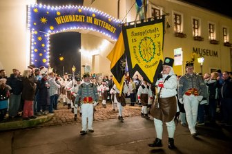 Nikolaus steht vor der Tür: Das ist am Wochenende im mittleren Erzgebirge los - Olbernhau: Bergparade und Konzert des Musikkorps stehen am Samstag auf dem Plan.