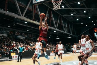Dominik Lockhart in Aktion.