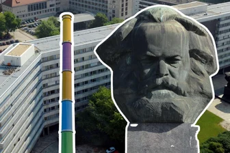 Nischl, Bazillenröhre, Schnarchsilo: Woher kommen die Chemnitzer Begriffe eigentlich? - Parteifalte, Lulatsch, Nischel: In Chemnitz haben viele Gebäude über die Jahre ihre Spitznamen bekommen.