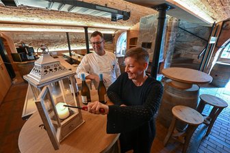 Nobel-Restaurant übernimmt Kaßbergkeller in Chemnitz - Gastronom Roland Keilholz und seine Lebensgefährtin Susan Hutter machen den Kaßbergkeller wieder zugänglich.